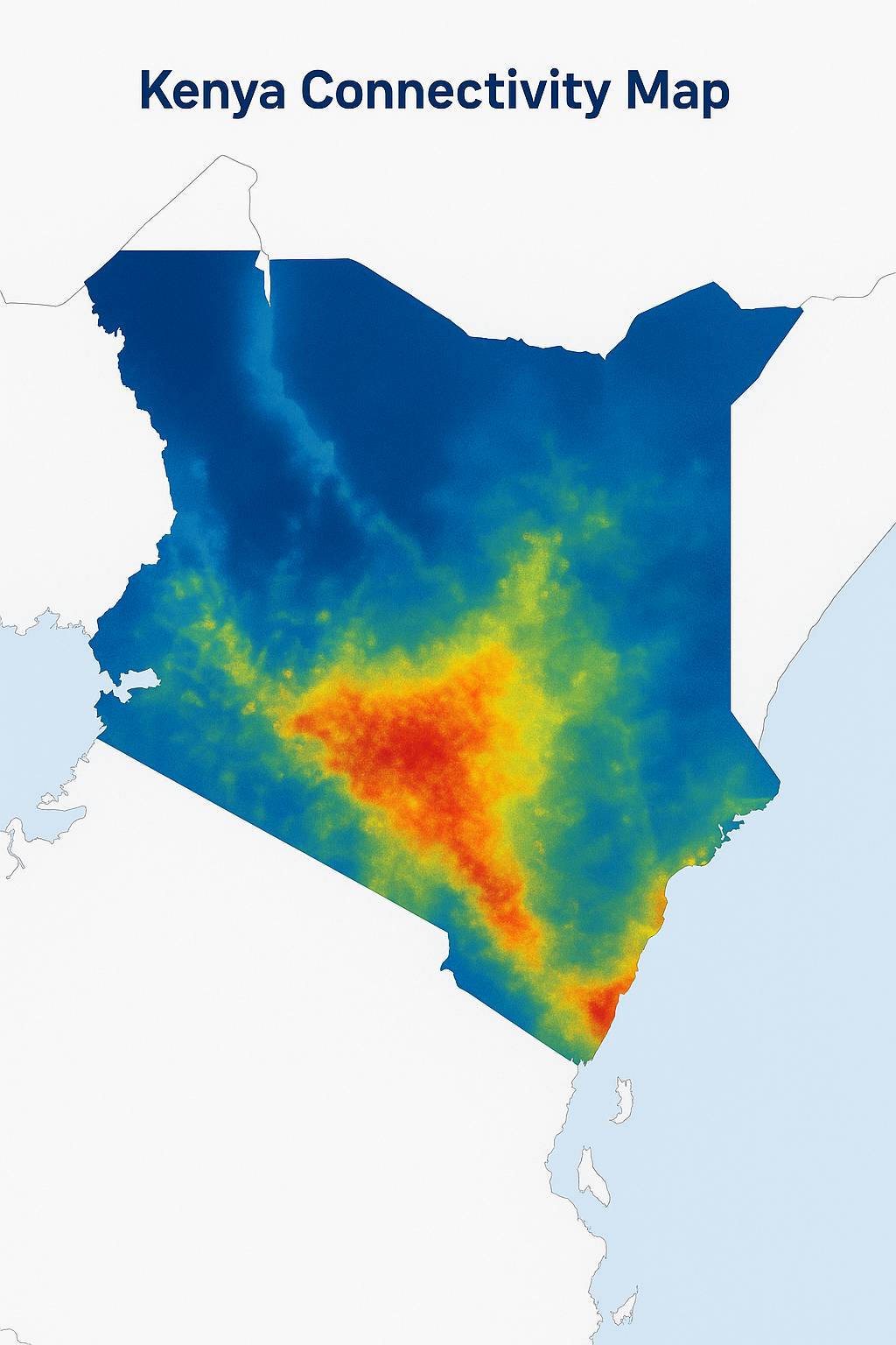 Kenya Connectivity Map