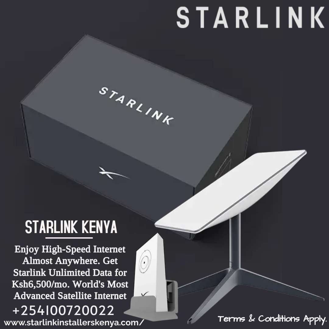 Buy Starlink Kit Kenya | Affordable Starlink Internet Shop 2025