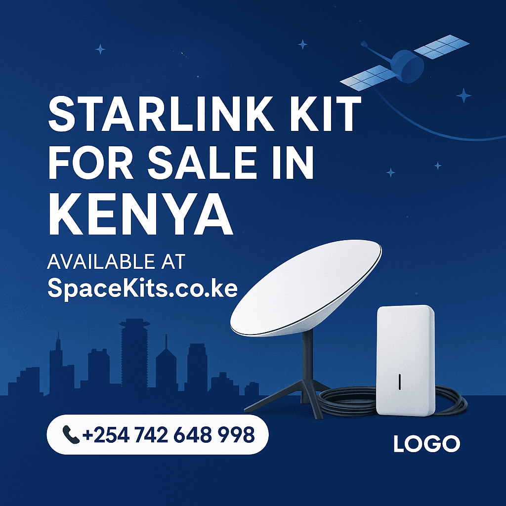 Starlink Kit Delivery Kenya – Fast Satellite Internet Installation Anywhere