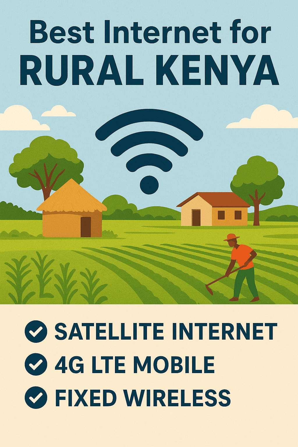 Best Internet for Rural Kenya (2025) | Reliable & Affordable Options