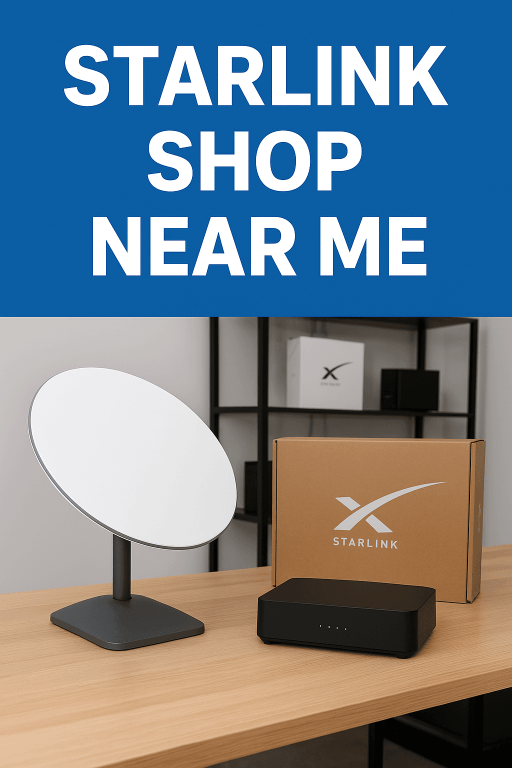 Starlink Shop Near Me | Buy Genuine Starlink Kits & Installation