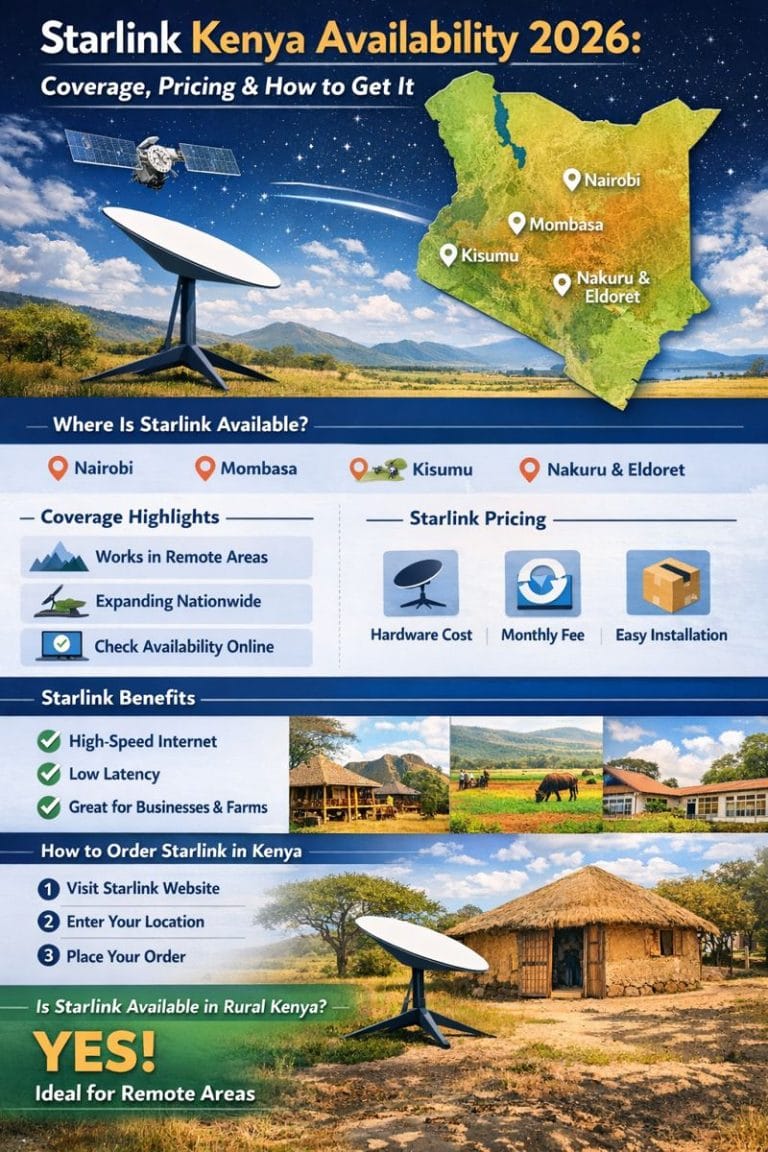 High-Speed Satellite Internet Kenya | Fast & Reliable Coverage