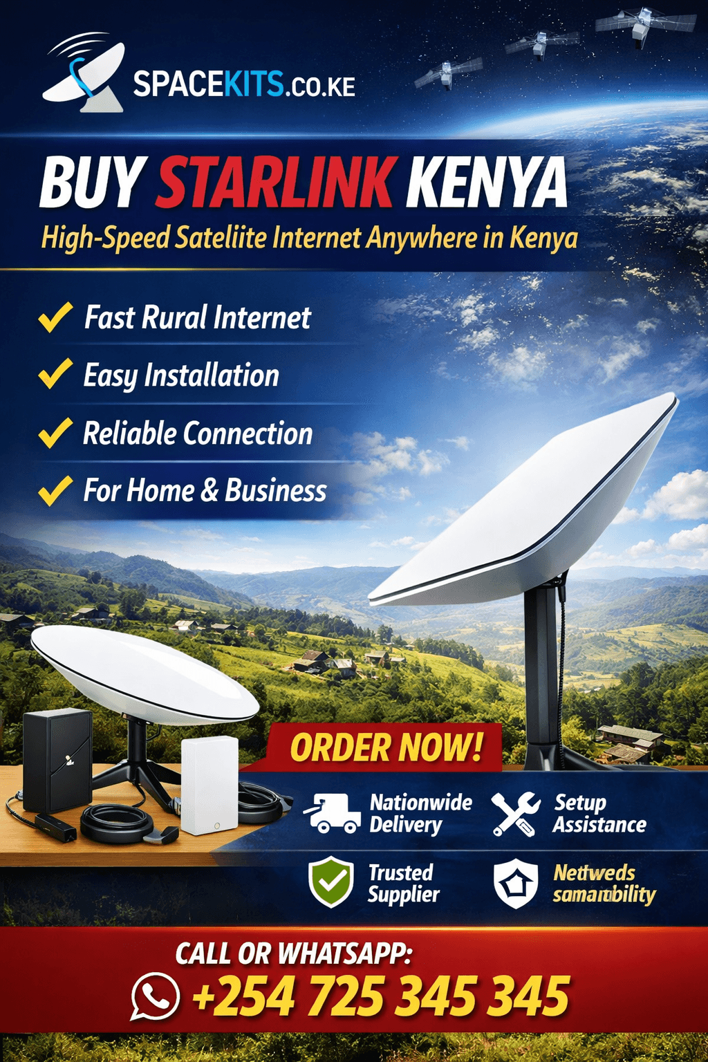 Buy Starlink Kenya