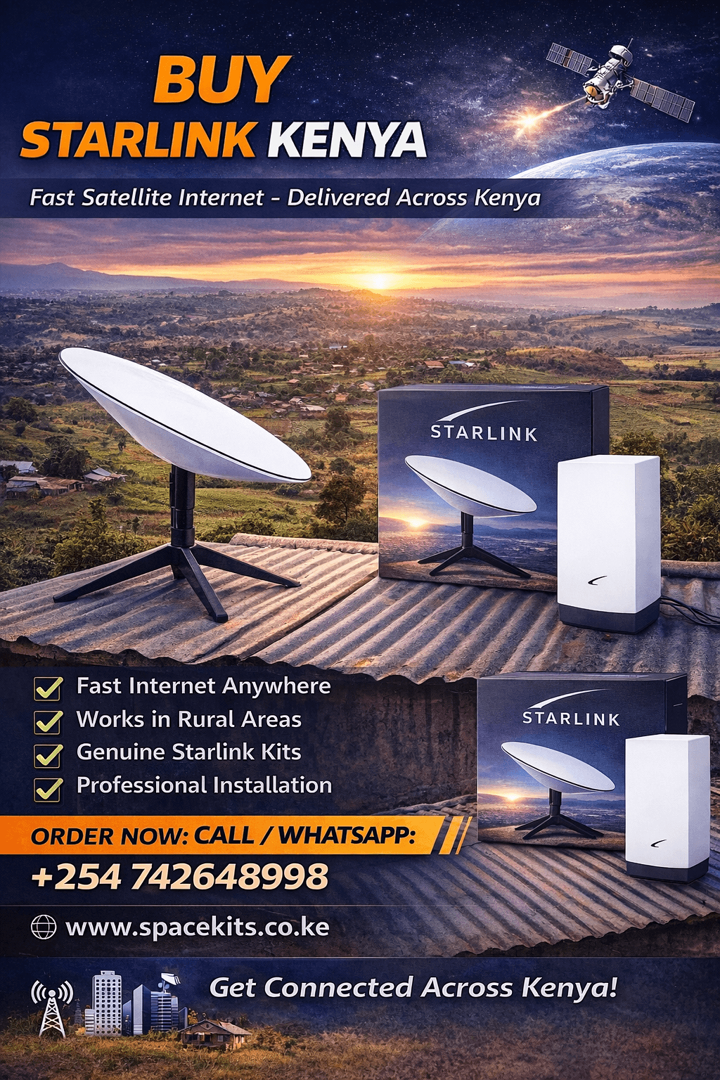 Buy Starlink Kenya