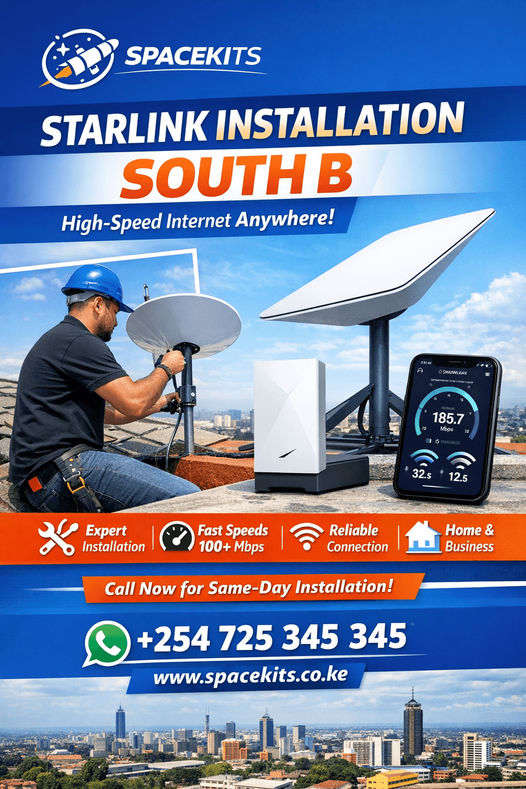 Starlink Installation South B