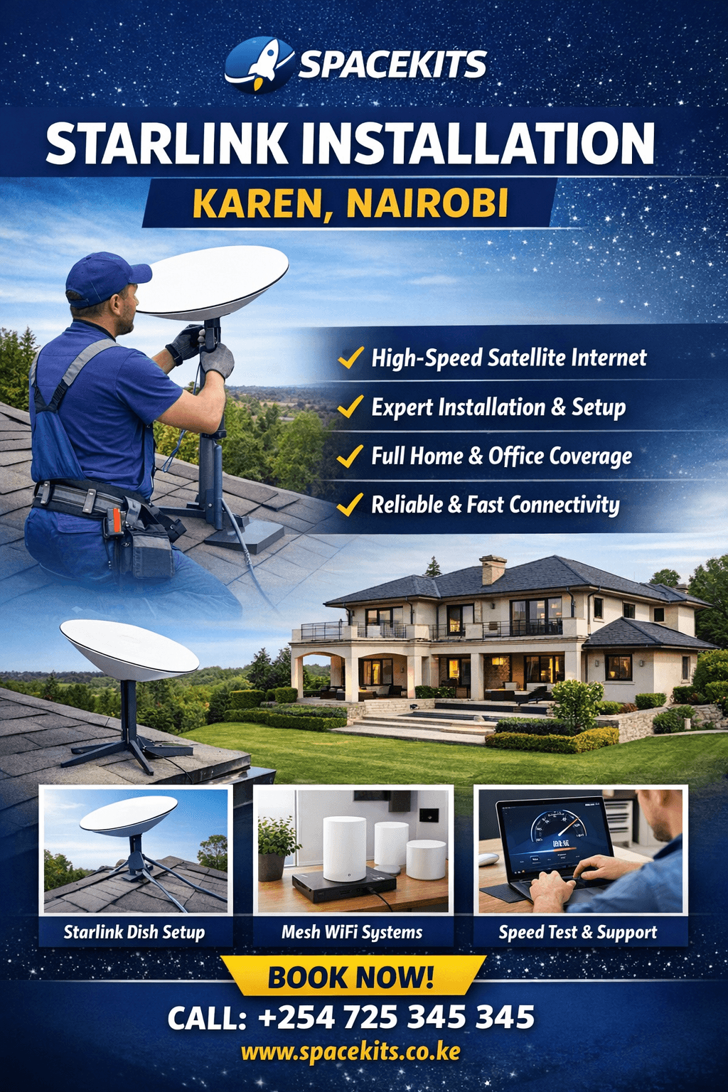 Starlink Installation Karen Nairobi 
