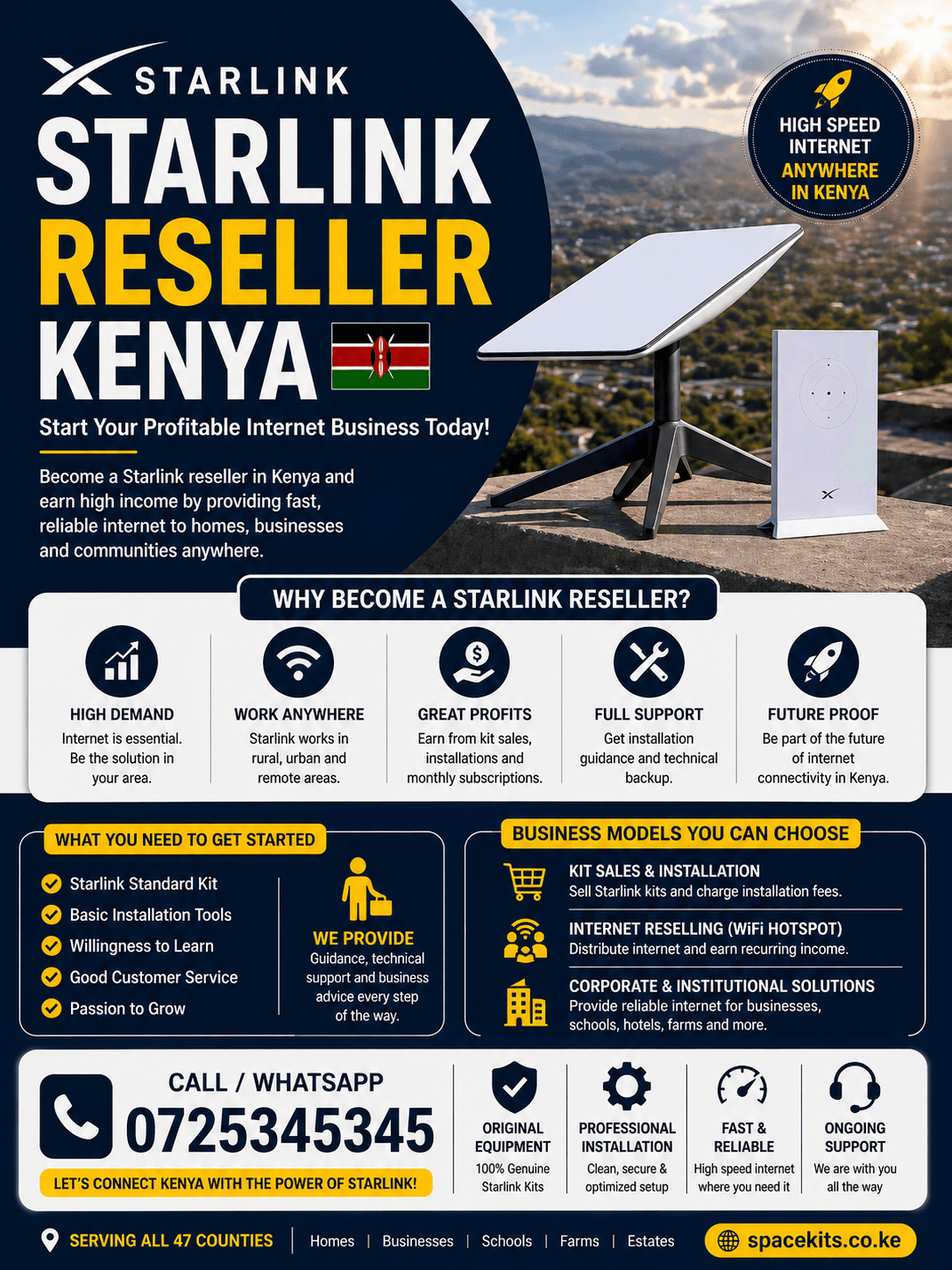 Starlink Reseller Kenya