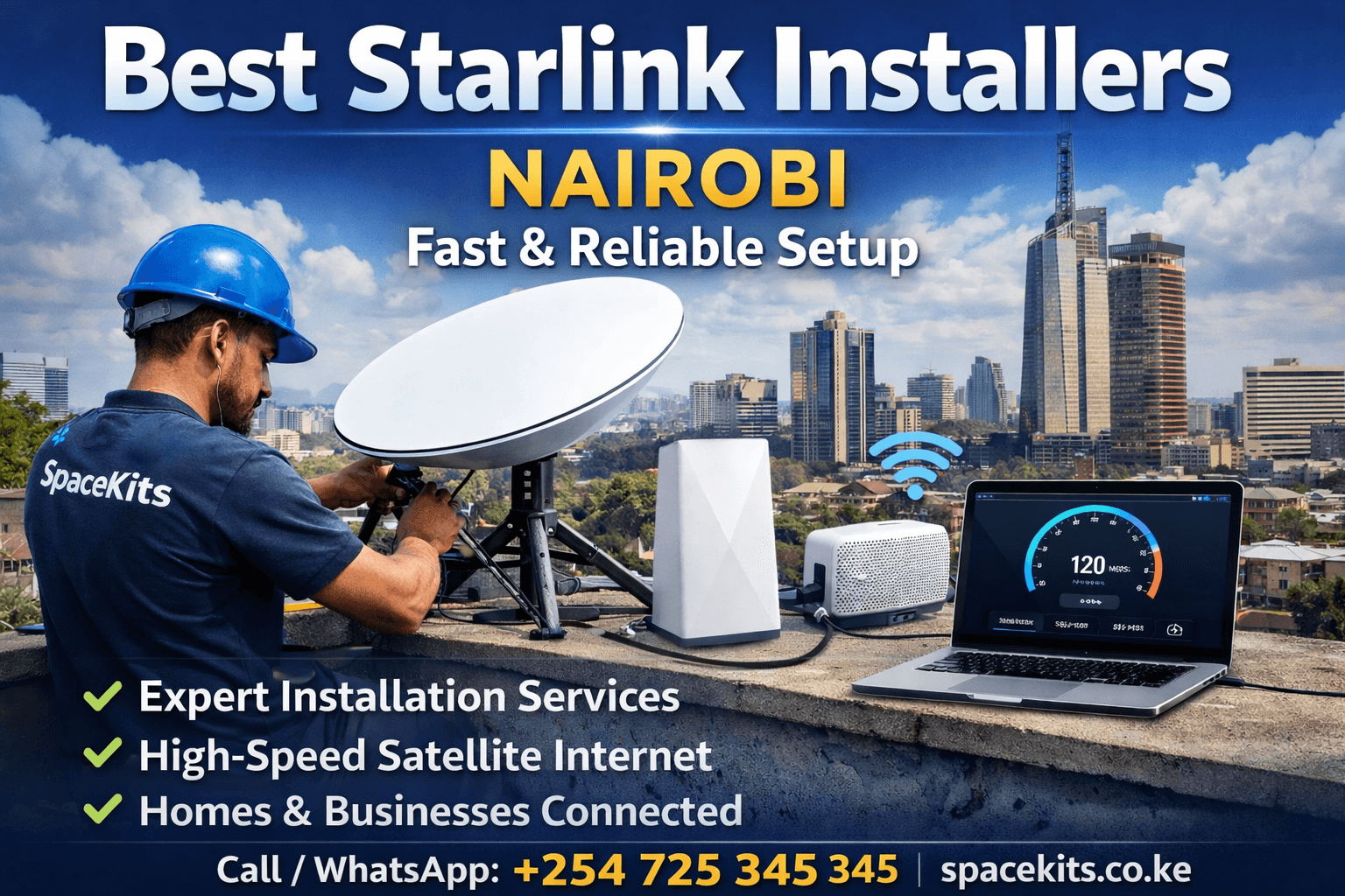 Best Starlink Installers Nairobi