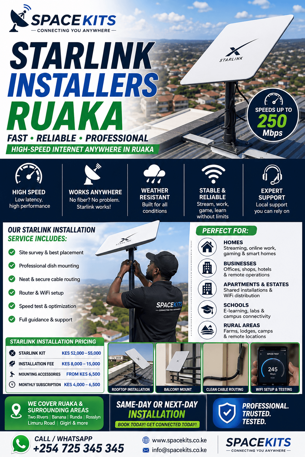 Starlink Installers Ruaka