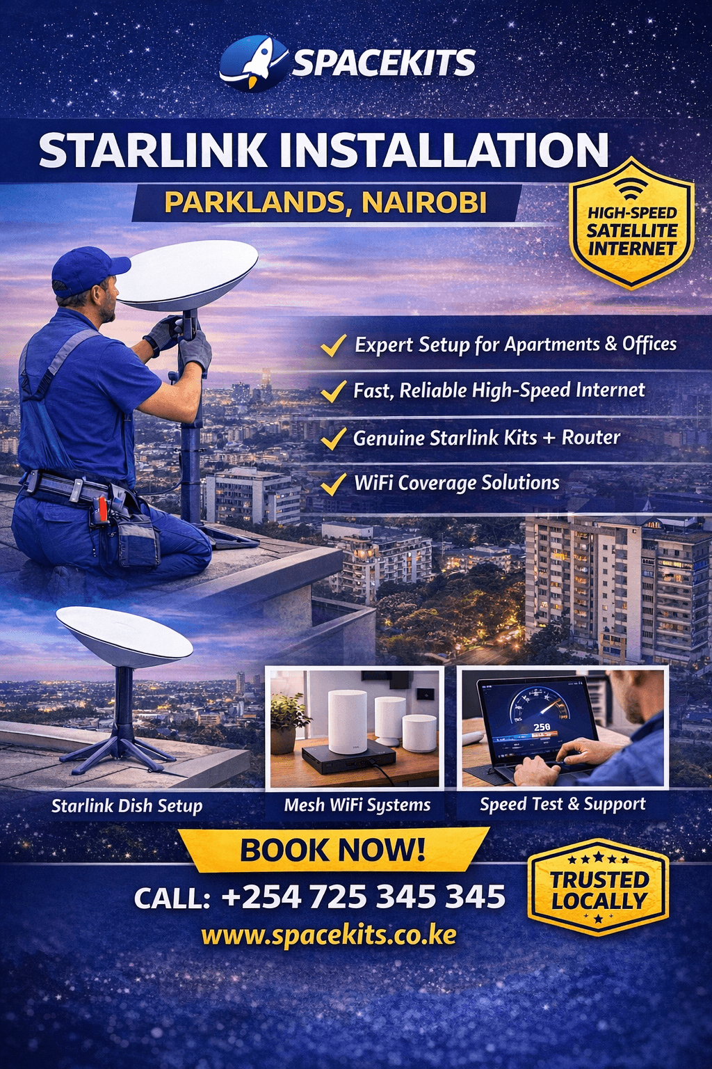 Starlink Installation Parklands