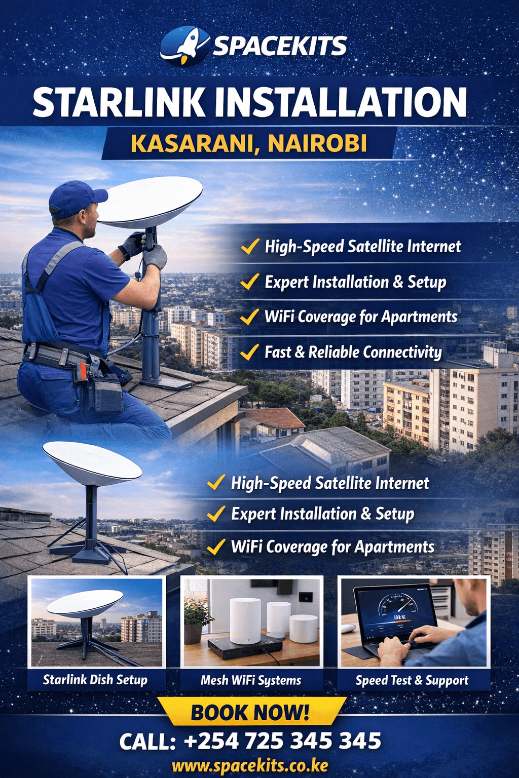 Starlink Installation Kasarani 