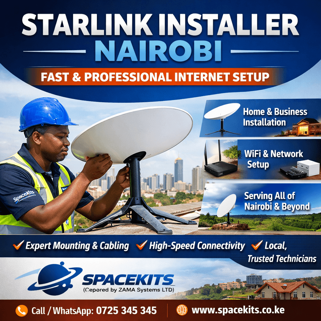 Starlink installation Kakamega