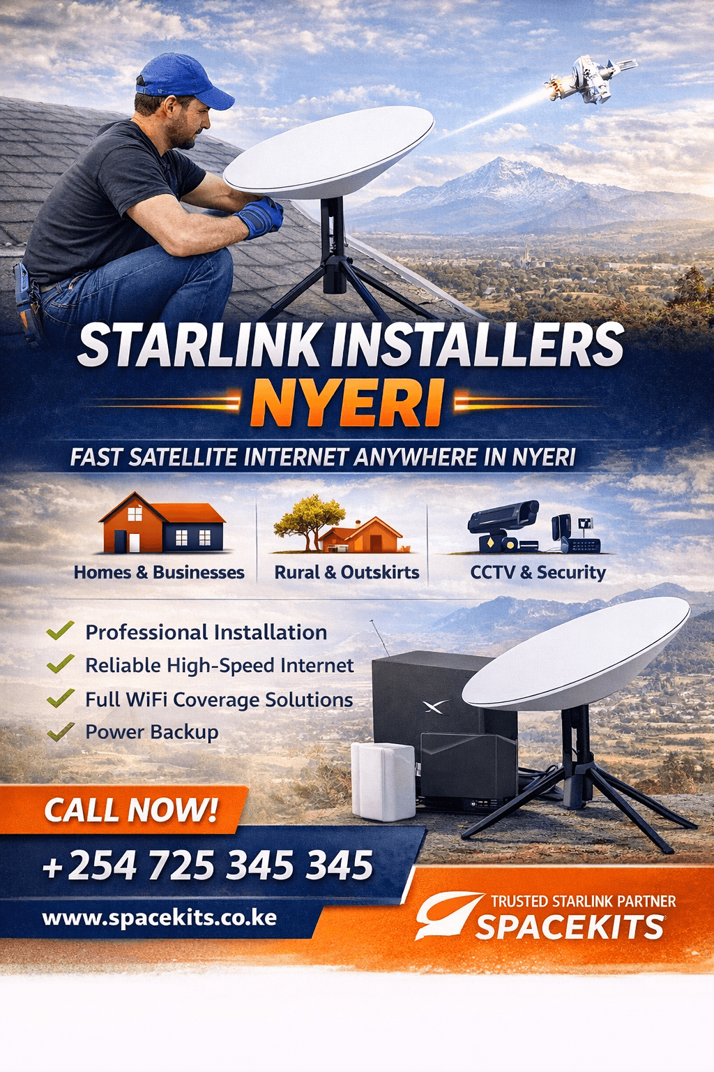 Starlink Installers Nyeri 