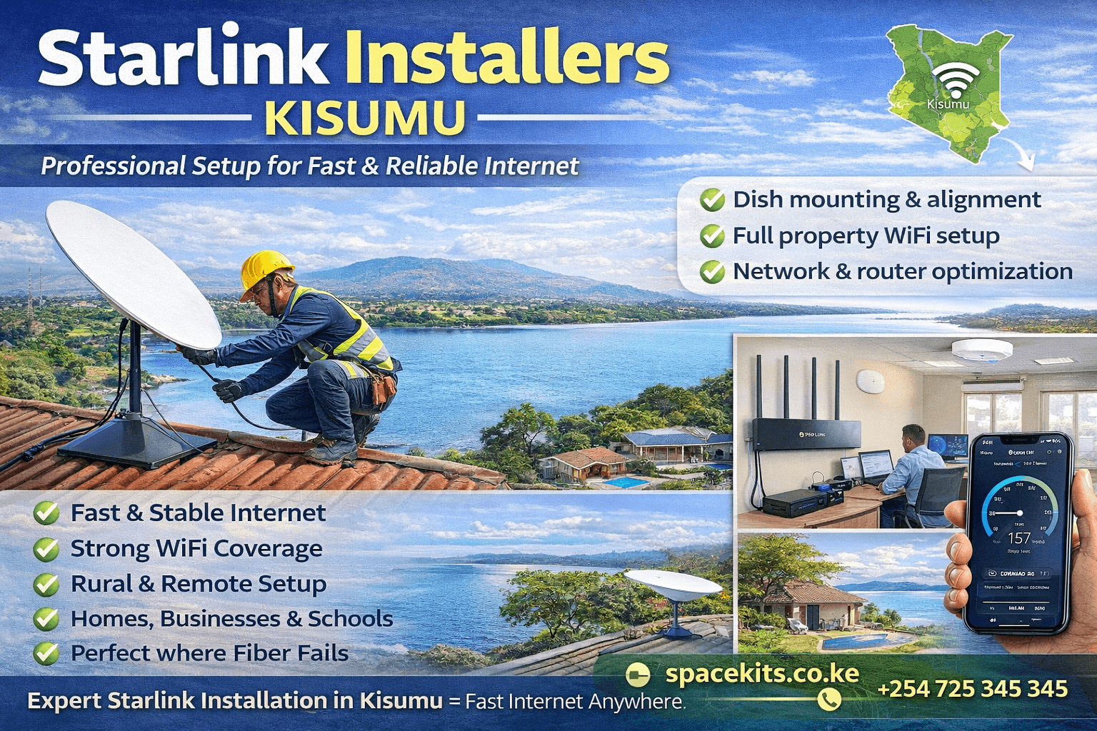 Starlink Installers Kisumu
