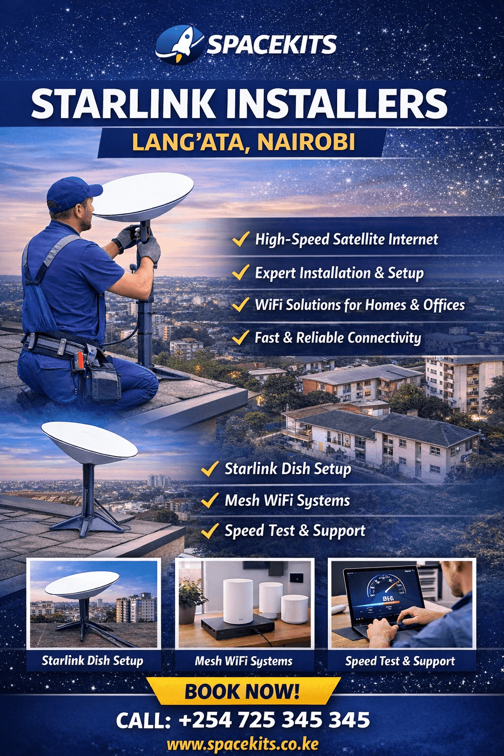 Starlink Installers Lang’ata 