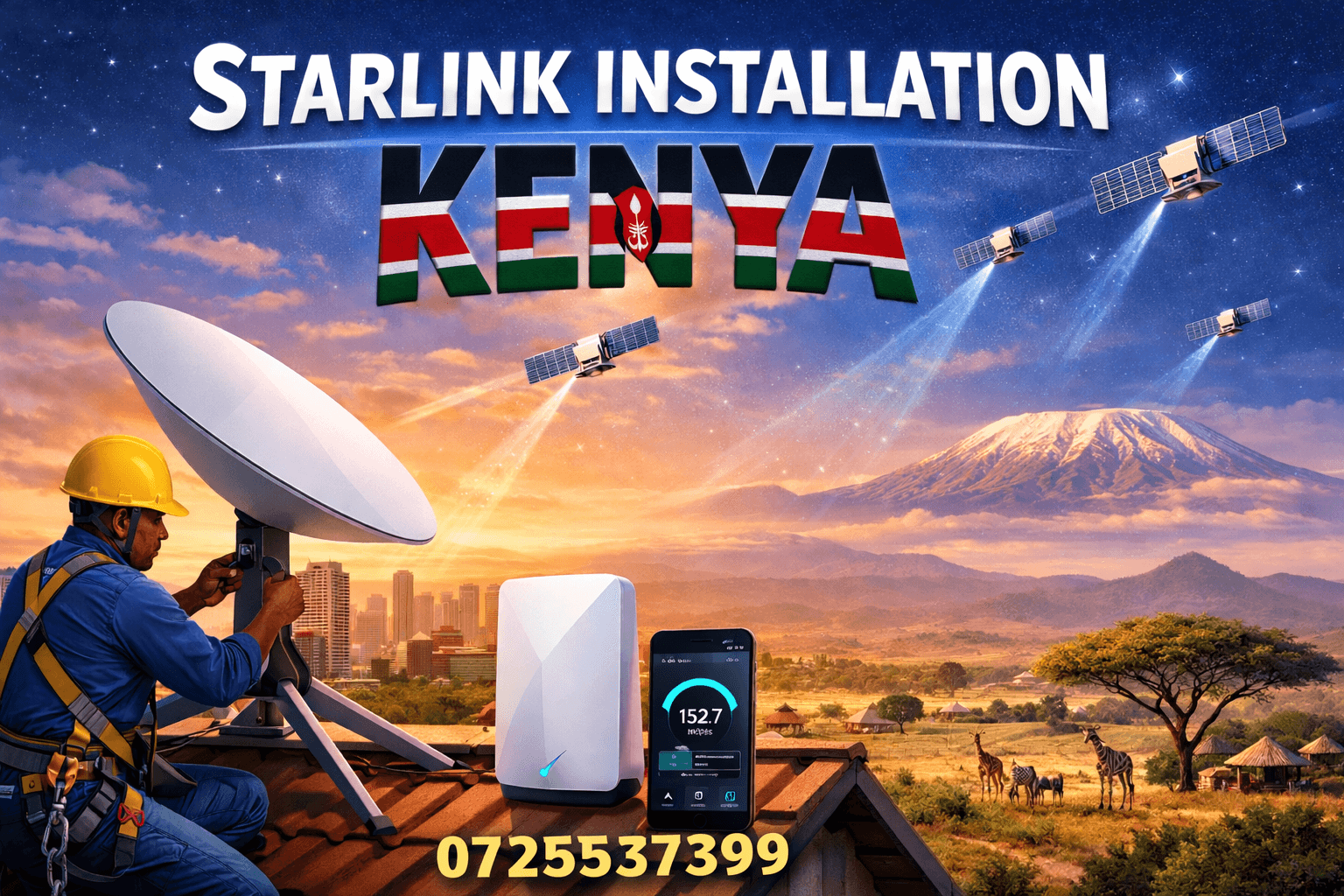 Starlink Installation Kenya