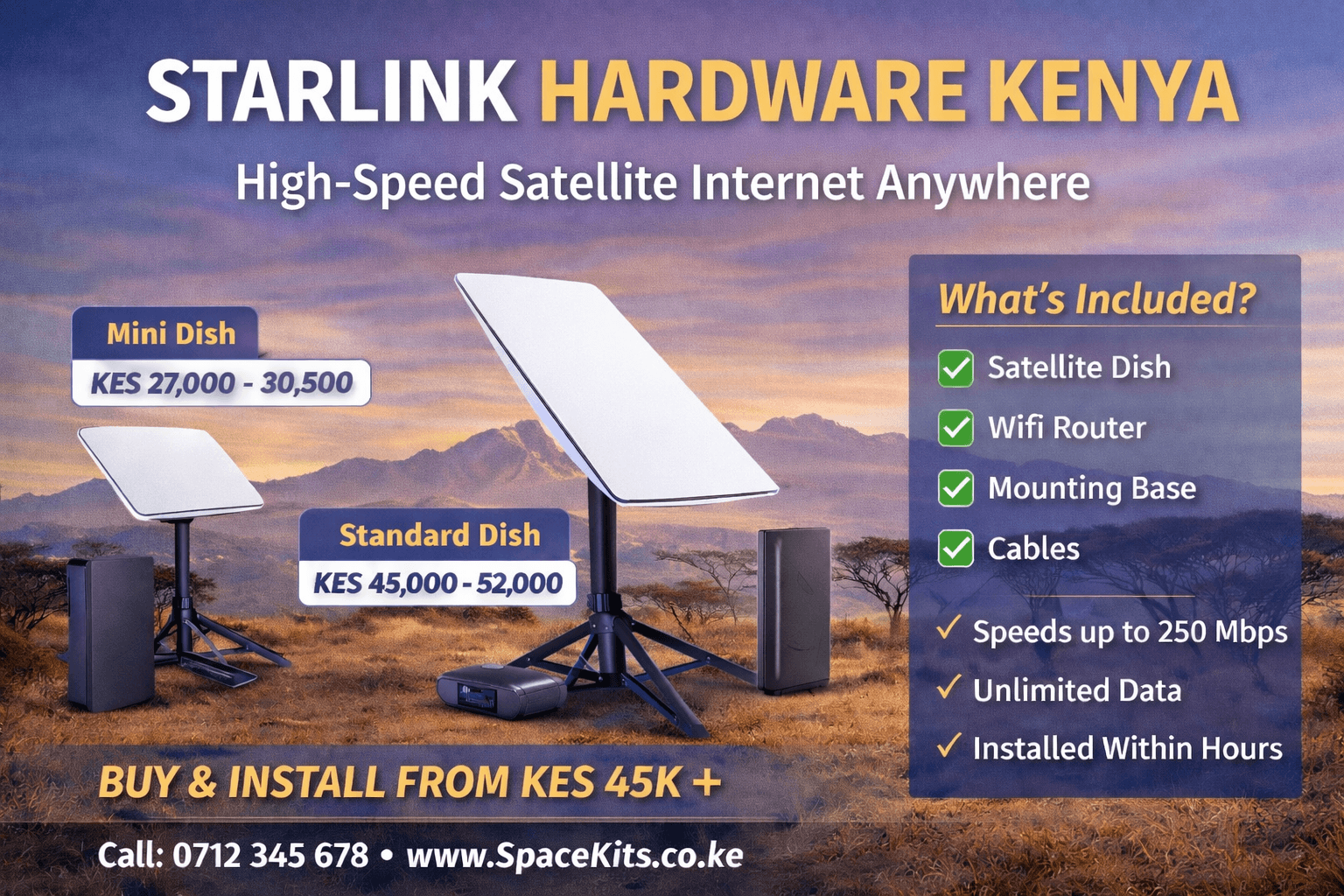 Starlink Hardware Kenya
