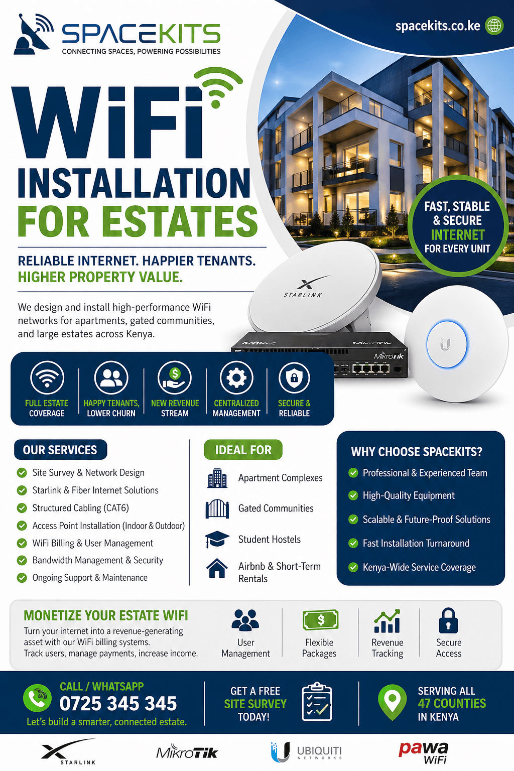 Starlink installation Thika