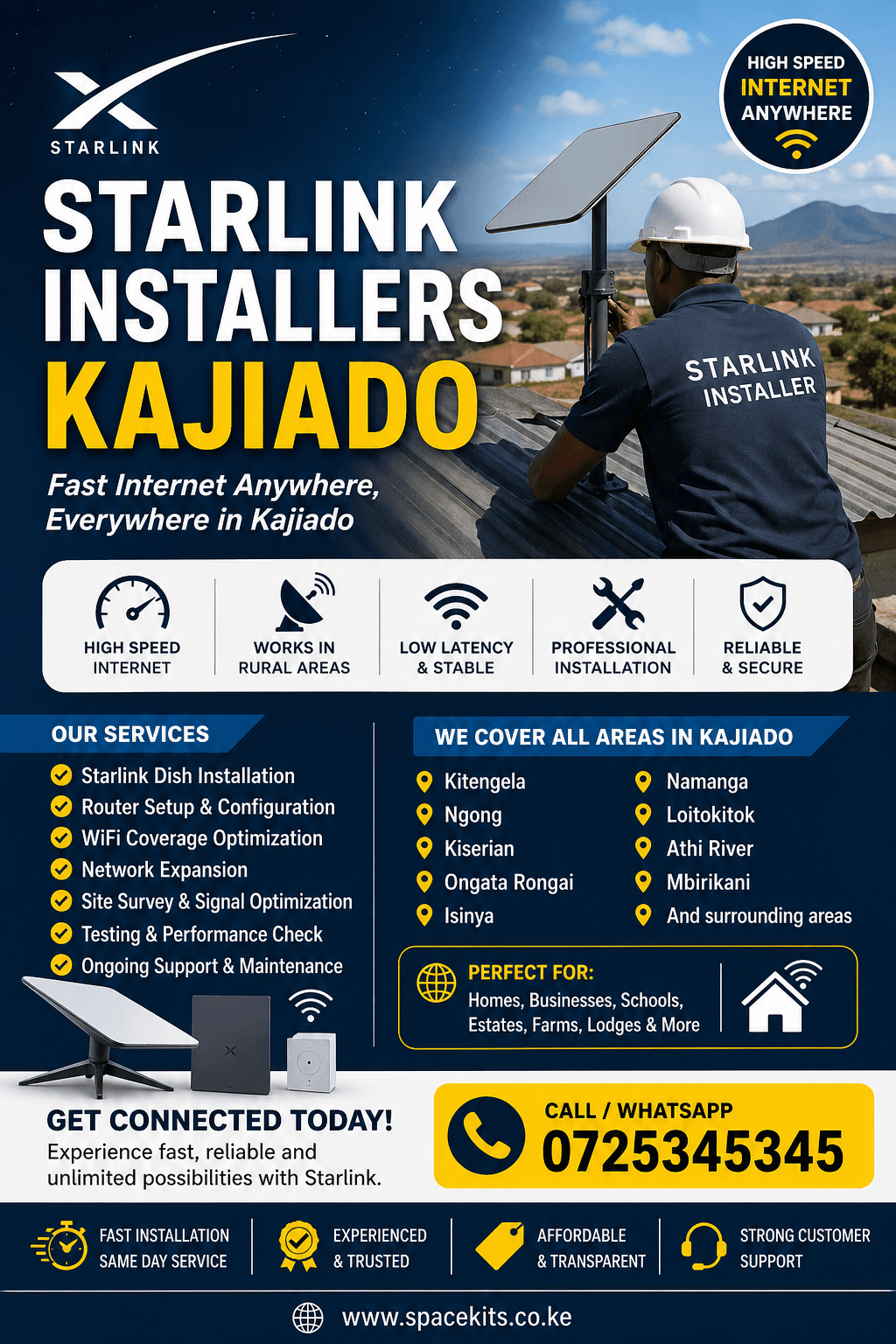 Starlink Installers Kajiado