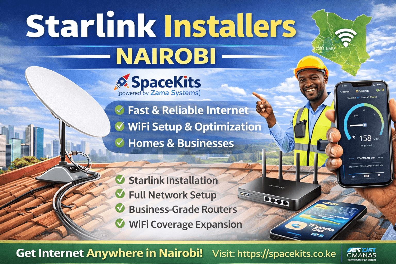 Starlink Installers Nairobi