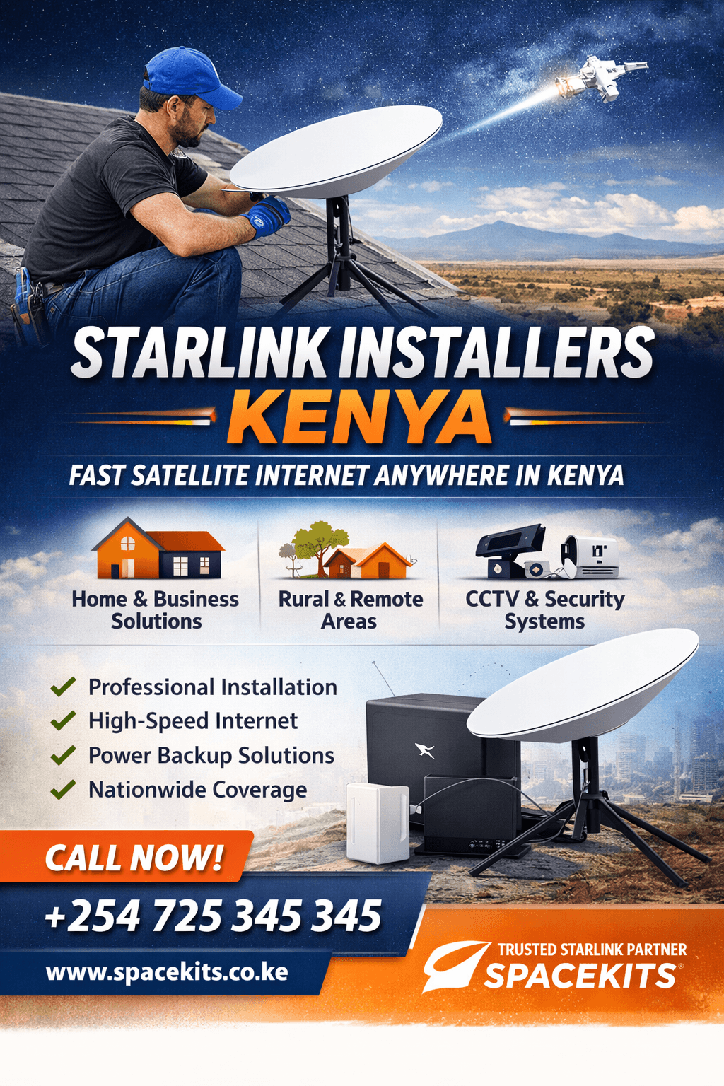 Starlink Installers Kenya
