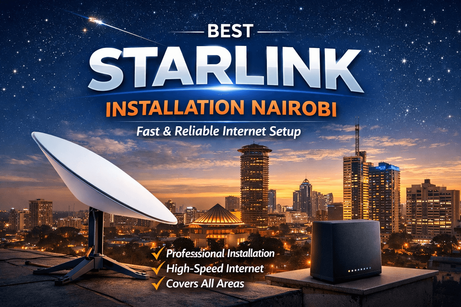 fix Starlink internet