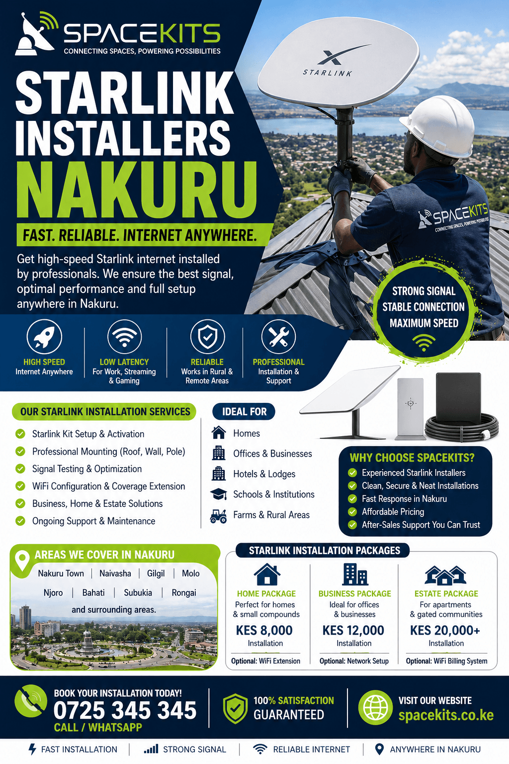 Starlink installation Nakuru