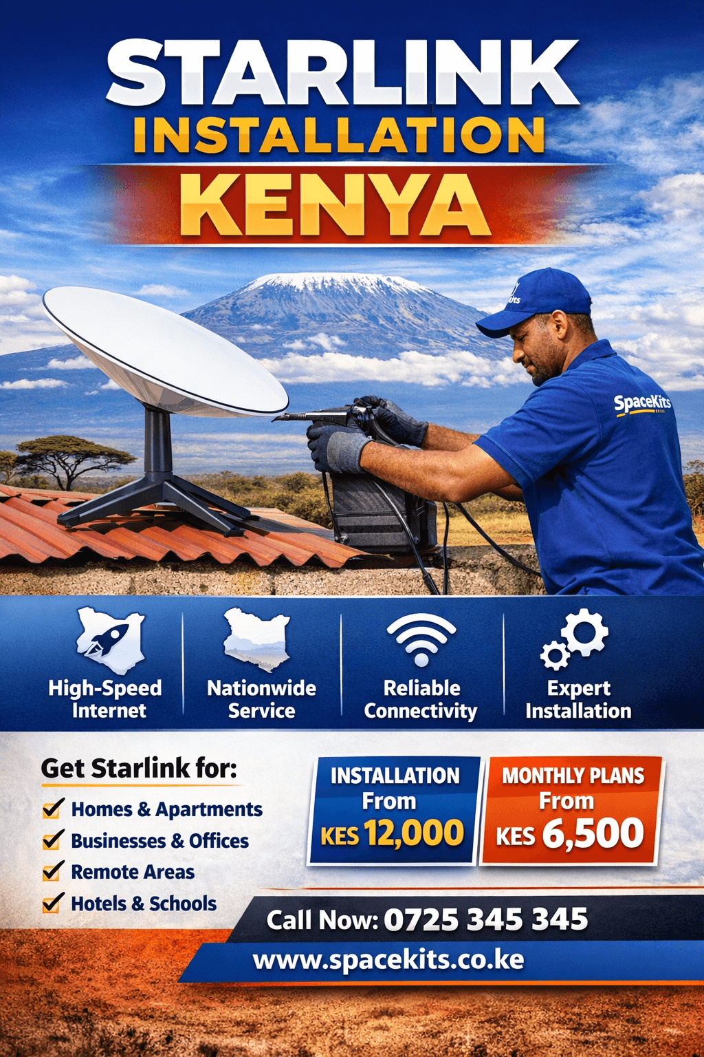 Starlink Installation Kenya