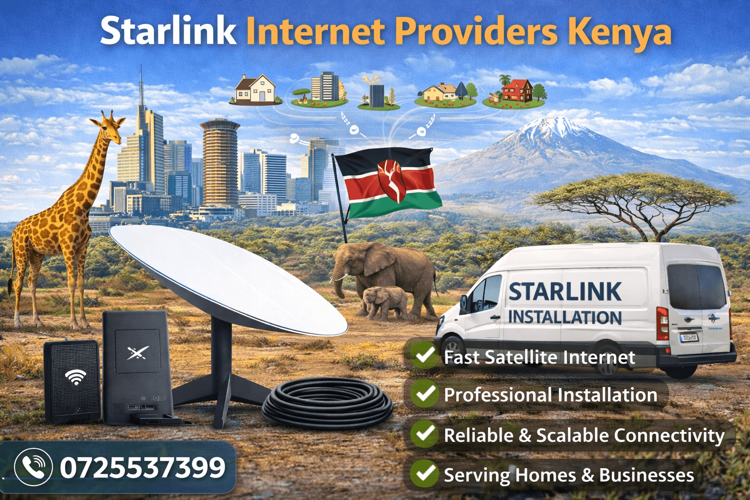 Starlink Internet Providers Kenya 