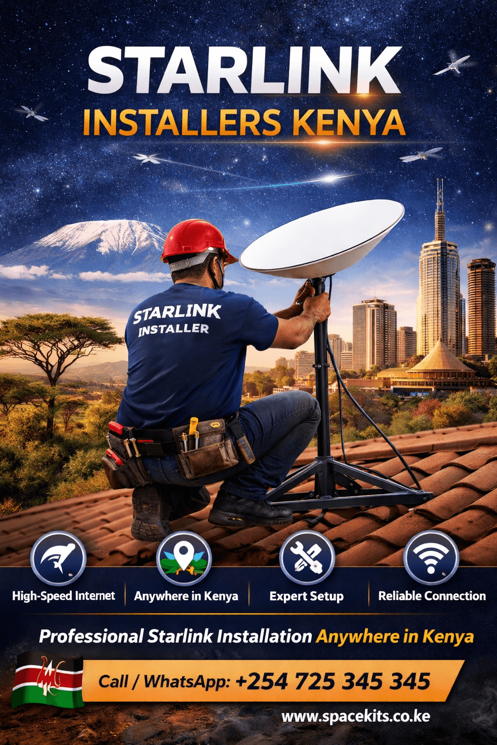 Starlink Installers Kenya