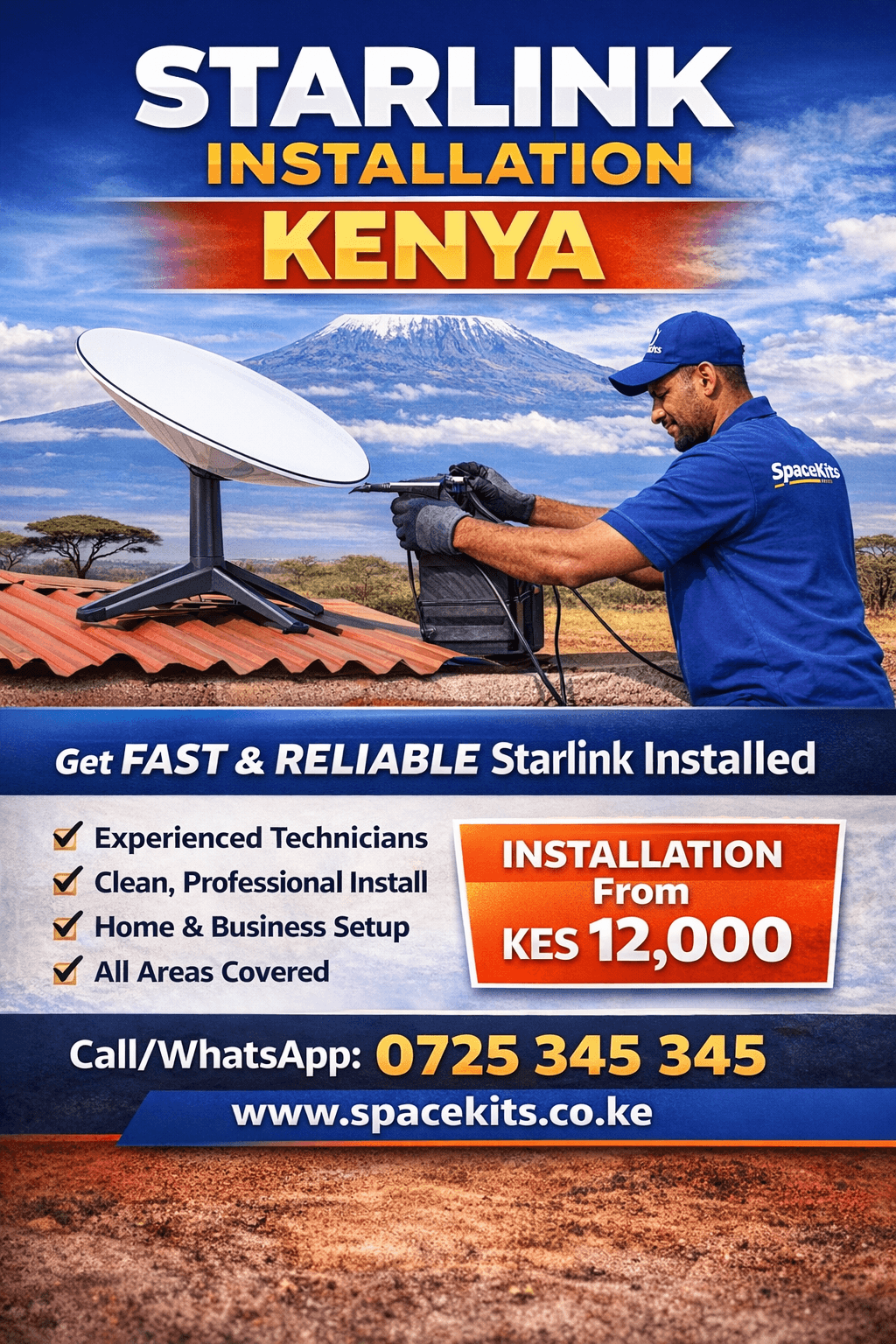 Starlink Installers Kenya 