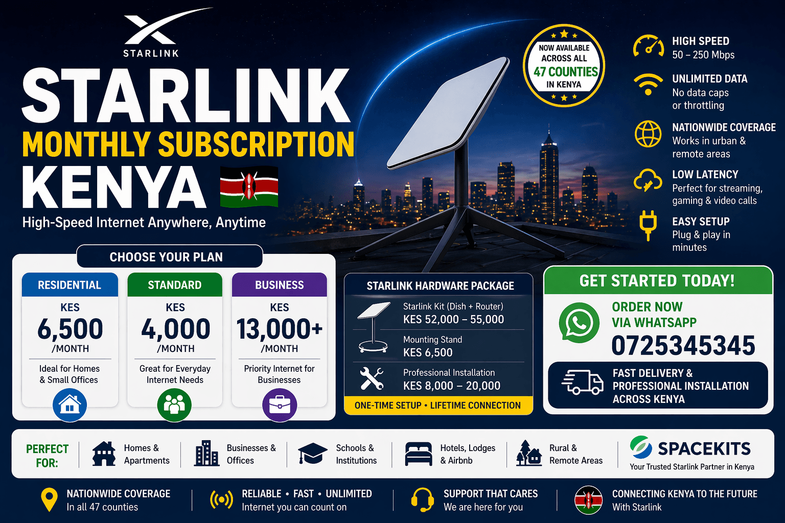 Starlink Internet for Schools Kenya