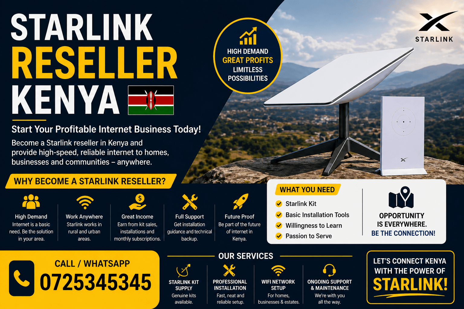 Starlink Reseller Kenya