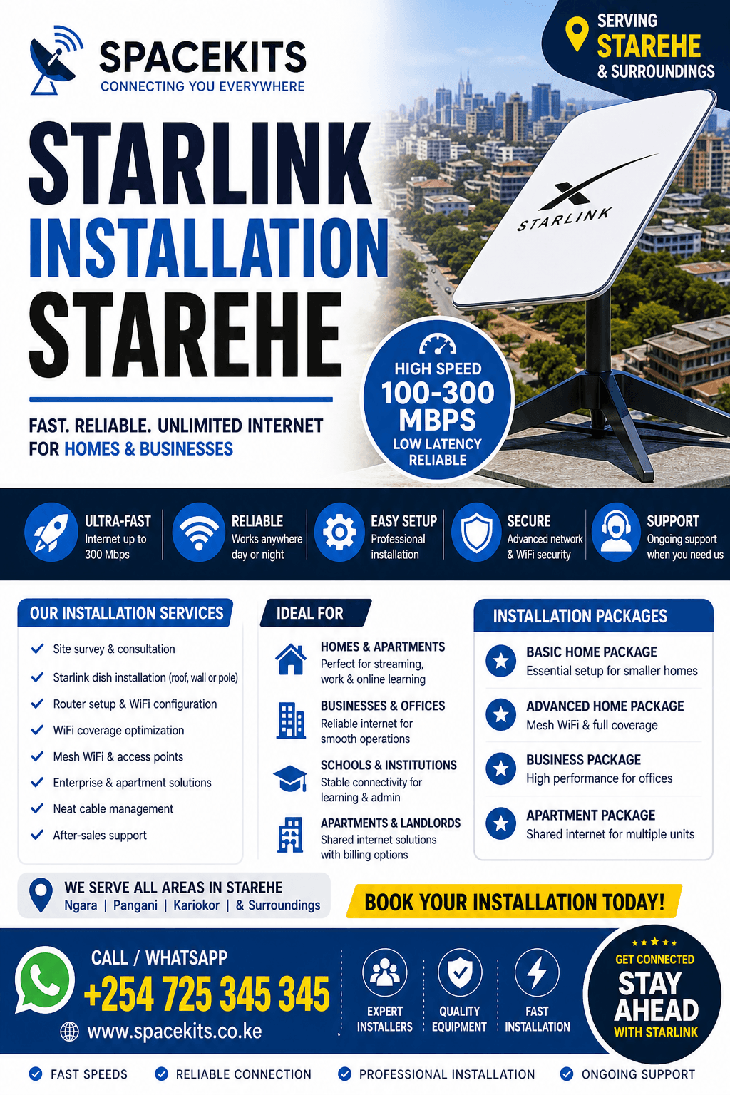 Starlink Installation Starehe