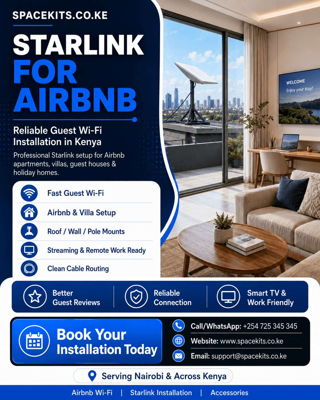 Starlink for Airbnb