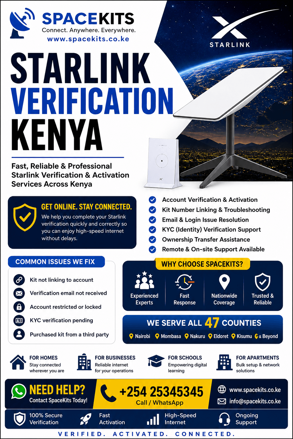 Fix Suspended Starlink Account Kenya