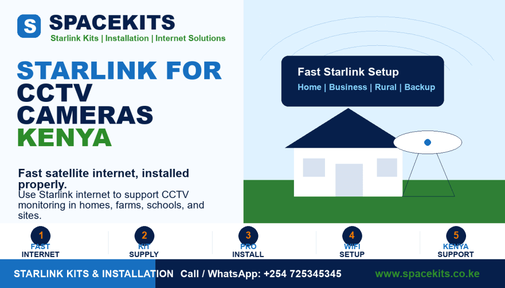 Starlink for CCTV Cameras Kenya: 8 Reliable Setup Tips for Remote Security