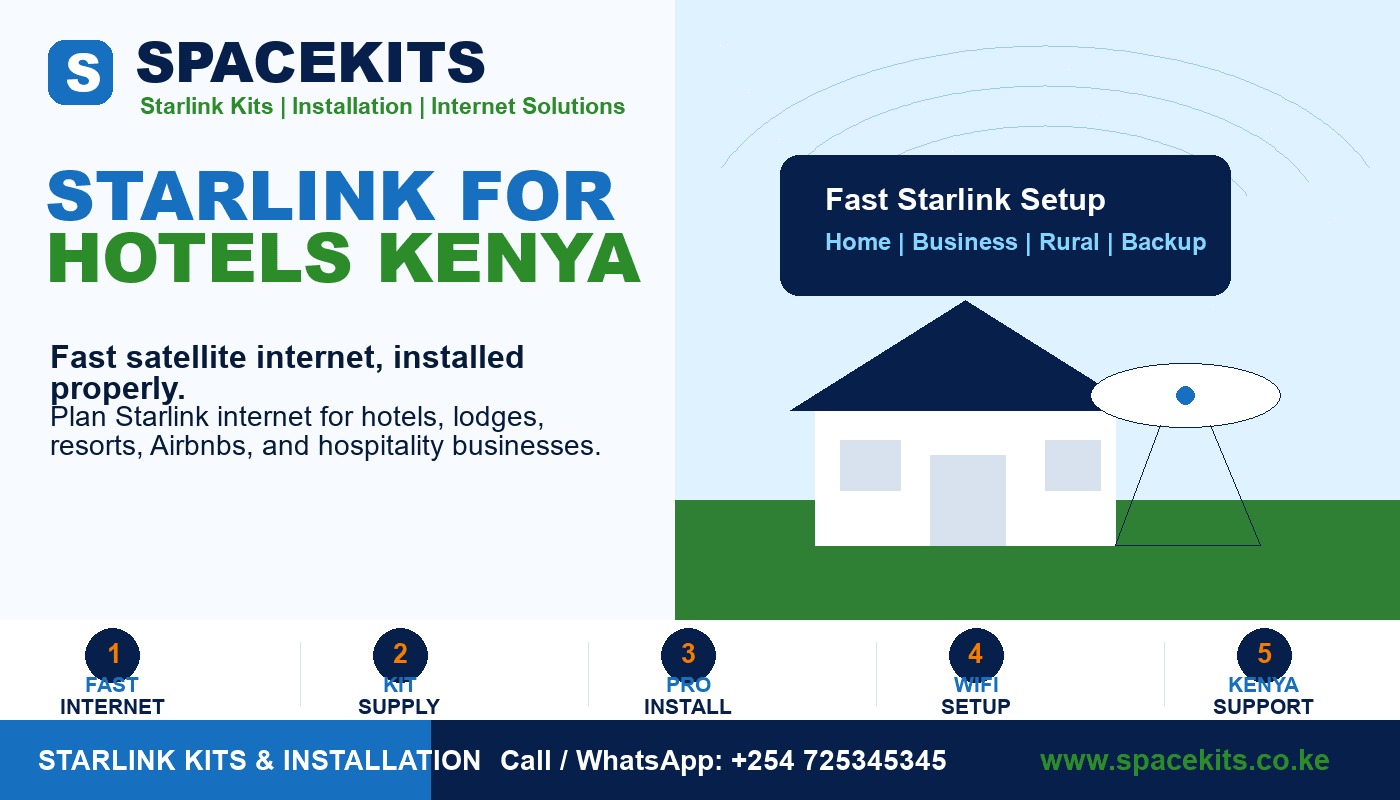 Starlink for Hotels Kenya