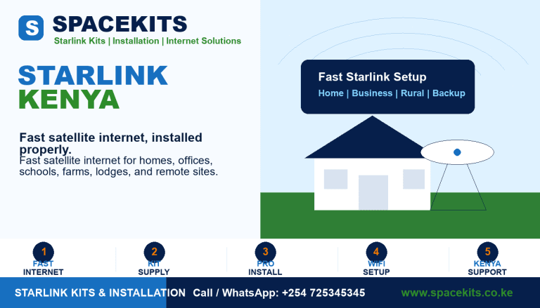 Starlink Kenya by Spacekits Kenya
