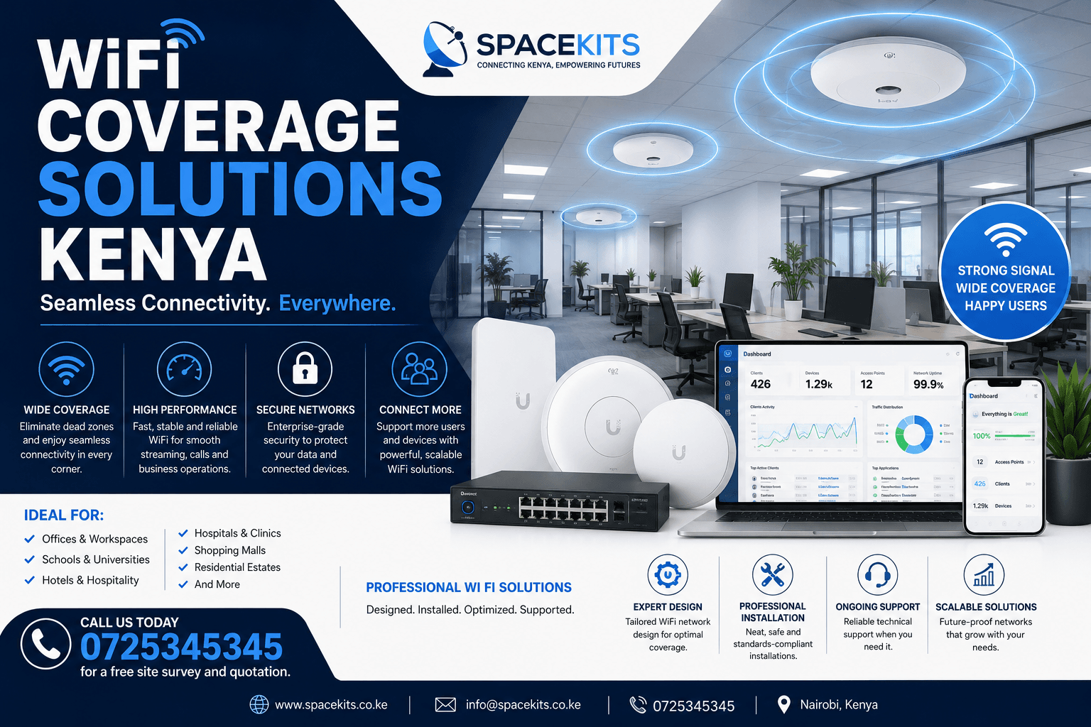 WiFi Coverage Solutions Kenya