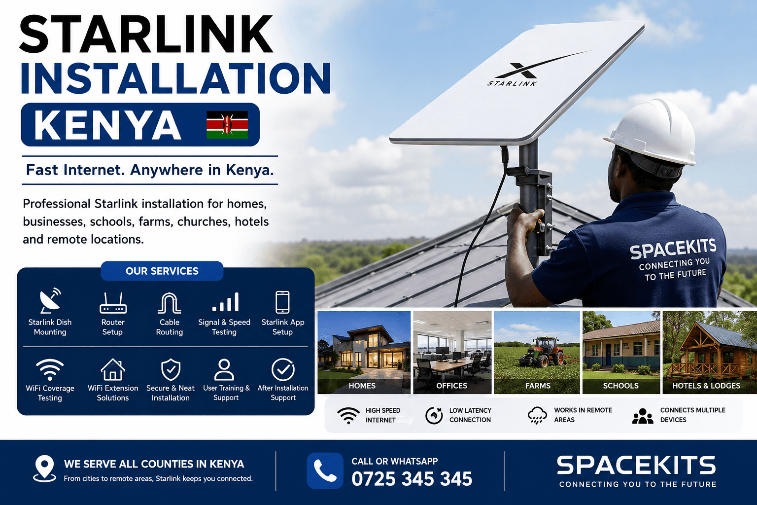 Starlink Installation Kenya