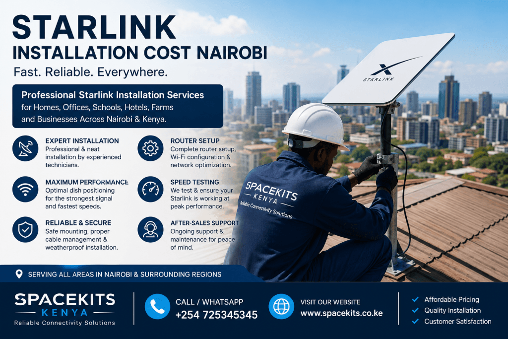 Starlink installation cost Nairobi