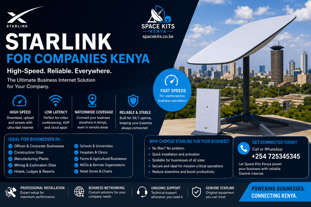 Starlink for companies Kenya