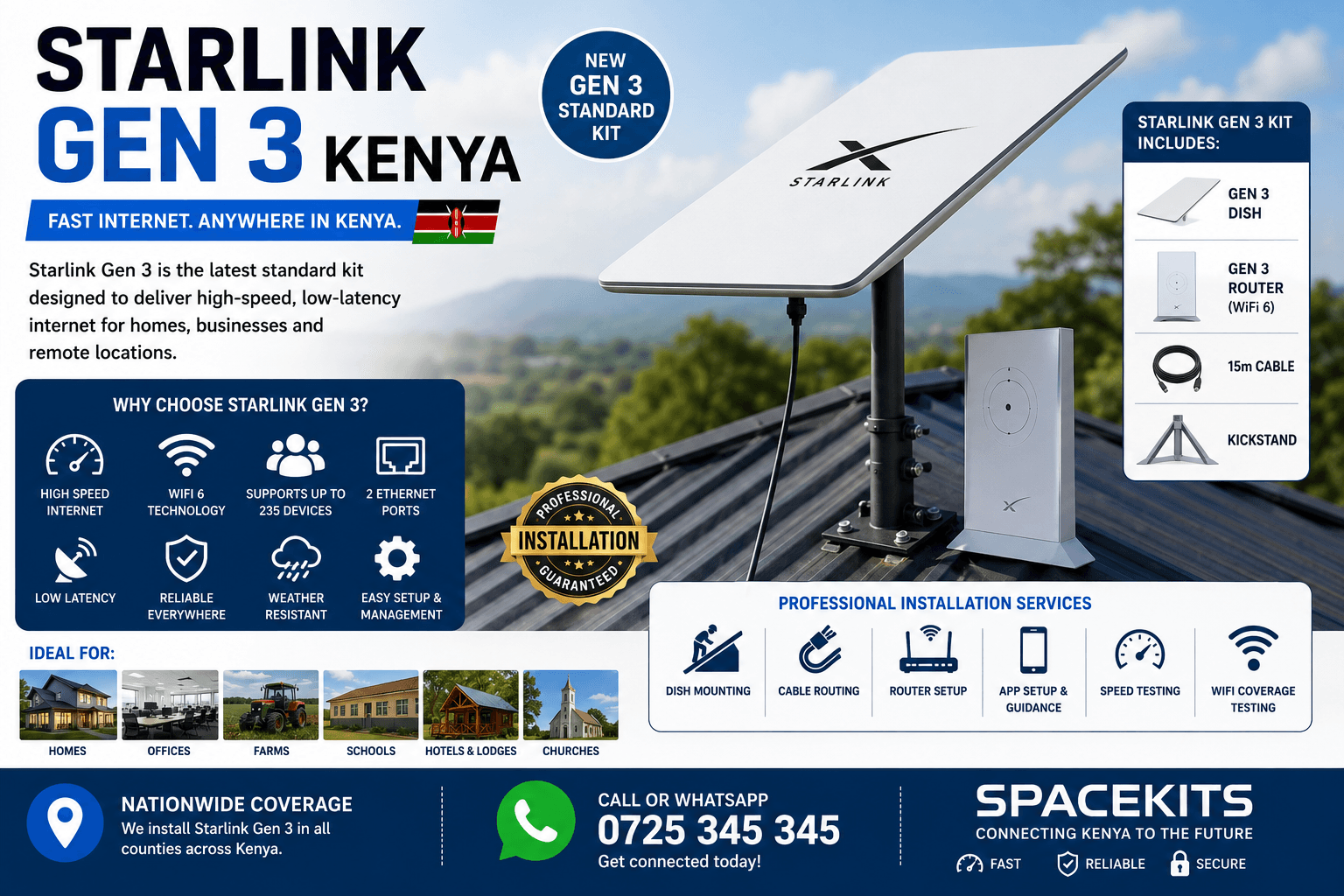 Starlink Gen 3 Kenya