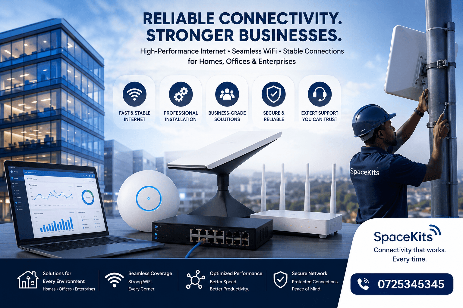 Professional WiFi Installation Kenya