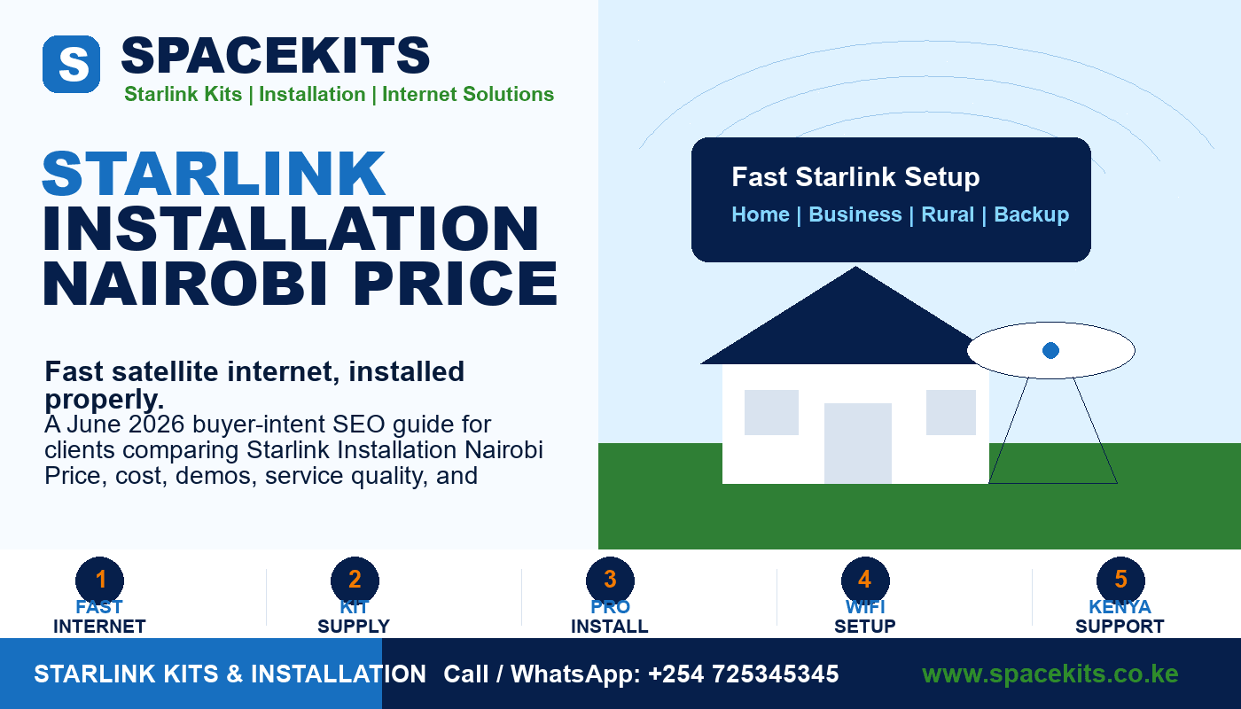 Starlink Installation Nairobi Price