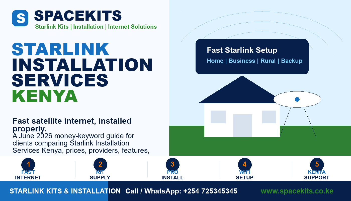 Starlink Installation Services Kenya