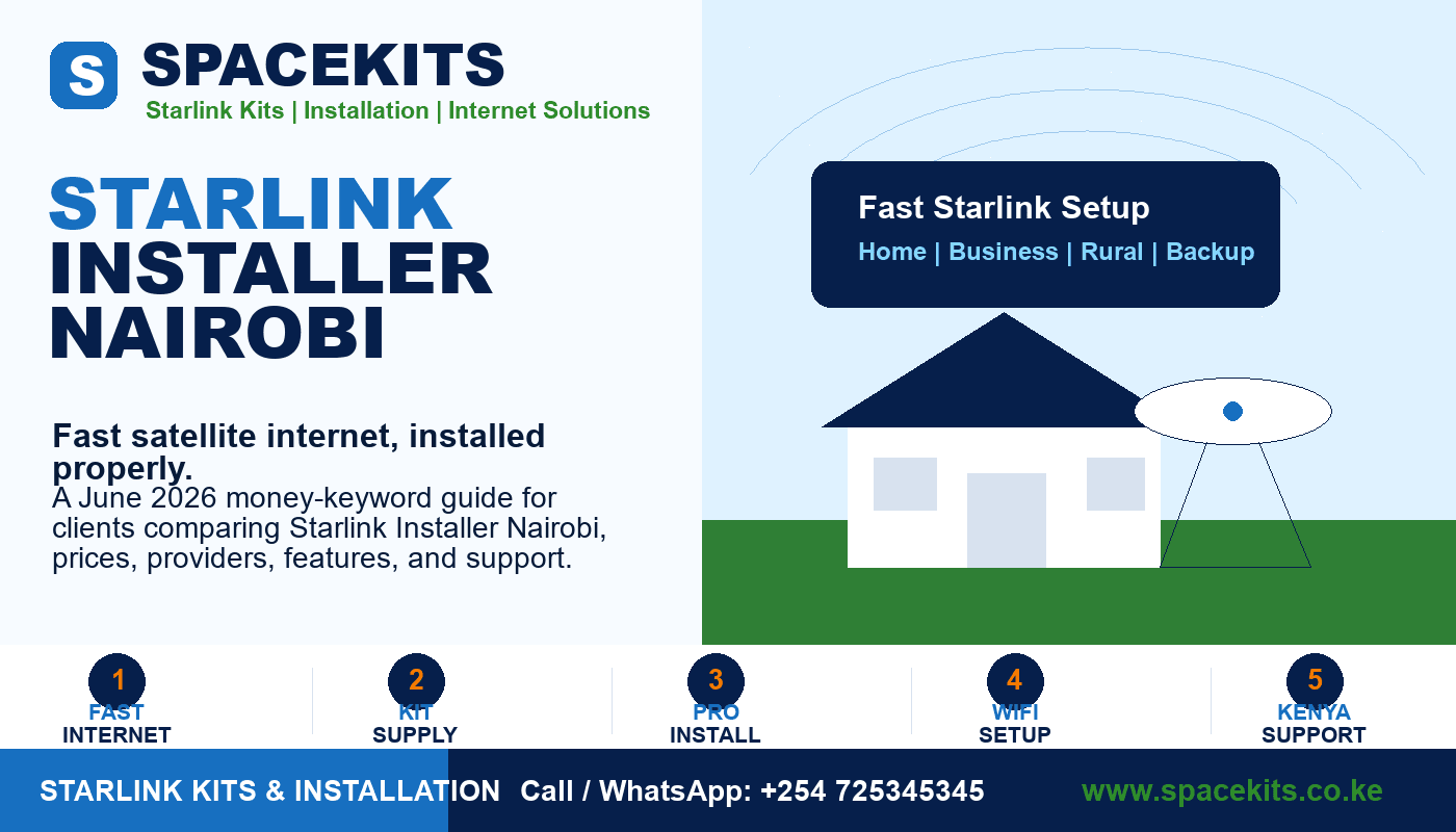 Starlink Installer Nairobi