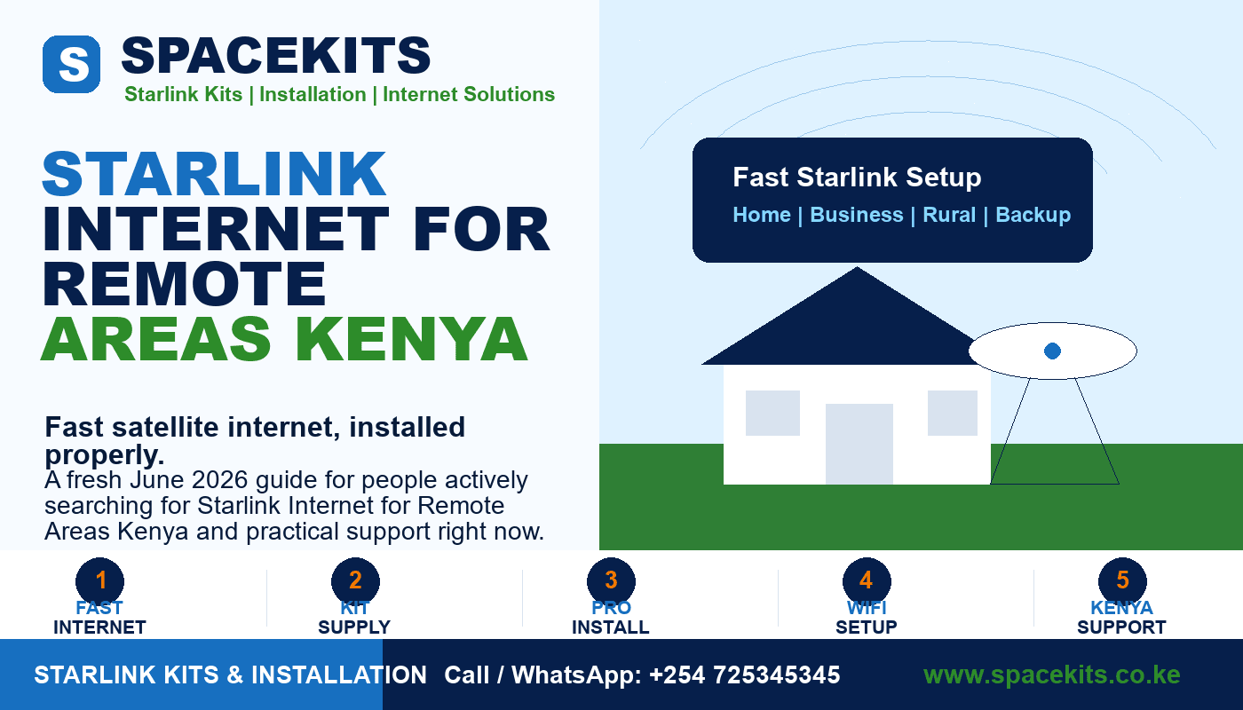 Starlink Internet for Remote Areas Kenya