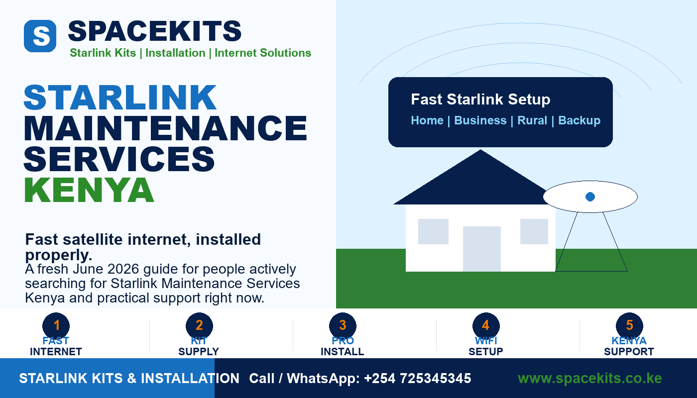 Starlink Maintenance Services Kenya
